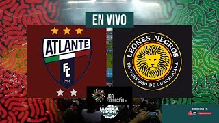 EN VIVO  ATLANTE VS LEONES NEGROS  FINAL IDA  LIGA DE EXPANSIÓN  LA OCTAVA SPORTS [upl. by Enelcaj547]