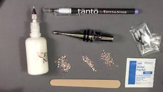 Tanto Rhinestone Pick up tool from CrystalNinja [upl. by Roley40]