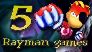 Top 5 Rayman Games [upl. by Pyszka]