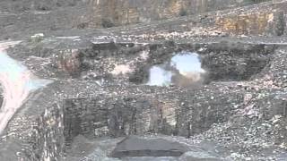 Tarmac Stancombe quarry blast [upl. by Idorb]