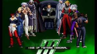 King of Fighters Memorial Boss Fight Gustav Munchausen  Yukino Ending  KOFM SP credits [upl. by Eisler]