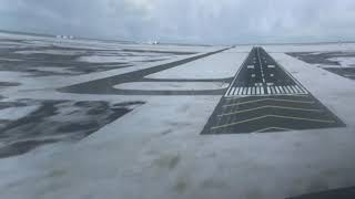 Dave in our Airbus A320 landing at Keflavík [upl. by Maxy]