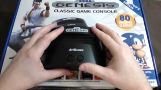 AtGames Sega Genesis Classic Game Console Review [upl. by Yun]