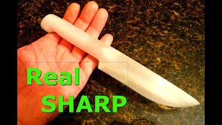 Sharpest 3D Printed Knife in the world Watch how we make it Very COOL [upl. by Maitland]