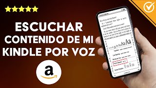 ¿Cómo escuchar contenido de mi AMAZON KINDLE por altavoz  Audiolibros [upl. by Lartnom]