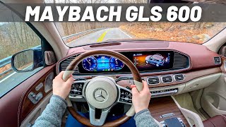 2023 MercedesMaybach GLS 600  POV TEST DRIVE [upl. by Dun]