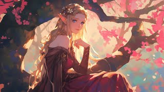 Medieval Blossom Ambience  Relaxing Medieval Melodies Peaceful CelticFolk Music Tavern Music [upl. by Darach]