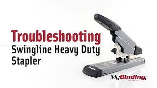 Troubleshooting the Swingline Heavy Duty Stapler [upl. by Roberson251]