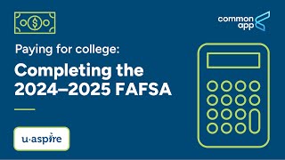 Completing the 2024–2025 FAFSA [upl. by Grania]