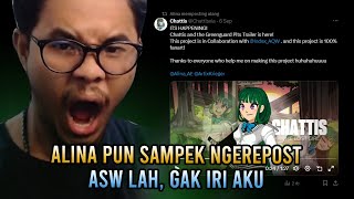 REACTION TRAILER CHATTIS AND THE GREENGUARD PITS  AQW Indonesias [upl. by Rina]