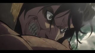 Eren Vs Reiner  Attack On Titan S2 Dub [upl. by Aver334]