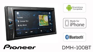 Pioneer DMH100BT  Whats in the Box [upl. by Halle]