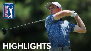 Will Zalatoris shoots 4under 66  Round 4  FedEx St Jude Championship  2022 [upl. by Anahsar248]