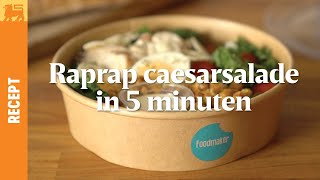 Raprap caesarsalade in 5 minuten [upl. by Sansen501]