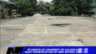 Caloocan students await new building [upl. by Ainav722]