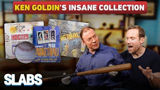 Ken Goldin’s INSANE PERSONAL COLLECTION 💵 Sports Cards Memorabilia amp More [upl. by Anairo]