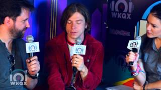 Lollapalooza 2015 Matt Shultz Cage the Elephant interview [upl. by Yrekcaz]