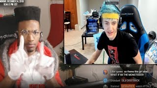 ETIKA REACTS TO NINJA ON BULLYING [upl. by Ahsiryt]