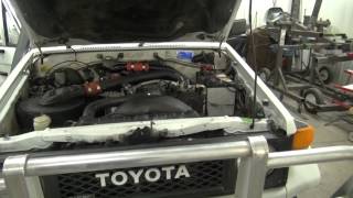 1989 Toyota Land Cruiser HJ75  2H Engine With Turbo [upl. by Nylecoj]