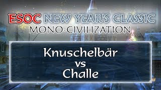 AoE3 Knuschelbär vs Challe − Round of 32 − ESOC New Years Classic [upl. by Letsyrhc]