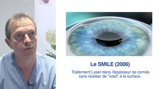 Technique Laser SMILE  interview du Directeur de la Clinique New Vision [upl. by Eilssel956]