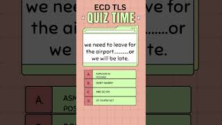 ECD TLS  SENTENCE BUILDER  QUIZ COMPETITION  TLS PEDAGOGY [upl. by Odnomra]