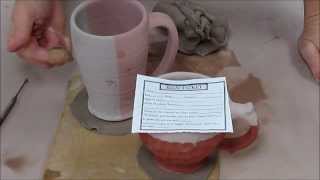 Making Patties or Cookies Under Glazed Pottery and Using Kiln Tickets [upl. by Yrruc]