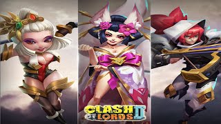 Clash of Lords 2  F2P Guide  The Best Hero Setup for Beginners [upl. by Gannes]