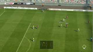 PES 2013 Play Like Spain Spain vs Brazil 41 [upl. by Aleekat]