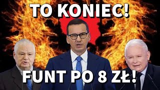 Kurs funta po 7 zł Polacy sprzedają domy w Anglii Upadek wysokich emerytur w UK [upl. by Earized]