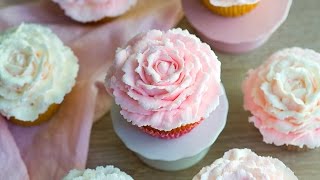 How to Make Rose Cupcakes [upl. by Llevart]