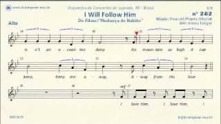 282  I will Follow Him  Alto [upl. by Eceined]