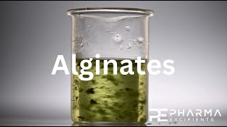 Alginates as Pharmaceutical Excipients [upl. by Yleak]