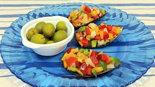 🦪 MEJILLONES A LA VINAGRETA 🌶🫑🍅🧅 EN 5 MINUTOS 🖐 BEATRIZ COCINA [upl. by Anawed]