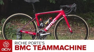 Richie Portes BMC Teammachine SLR01 Pro Bike  Tour De France 2017 [upl. by Aggri]