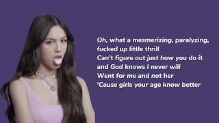 VAMPIRE  OLIVIA RODRIGO LYRICS [upl. by Aicnarf]