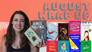 thirty and flirty and thriving  AUGUST READING WRAP UP [upl. by Dawaj]