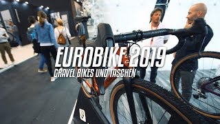 EUROBIKE 2019  GRAVEL BIKES UND BIKEPACKING TASCHEN  ZWEITER TAG [upl. by Joachim]