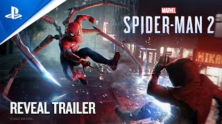 Marvels SpiderMan 2  PlayStation Showcase 2021 Reveal Trailer  PS5 [upl. by Nagaek]