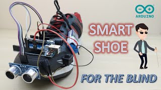 Smart Shoe for the Blind  Extremely Useful Arduino Project arduinoproject [upl. by Eyla]