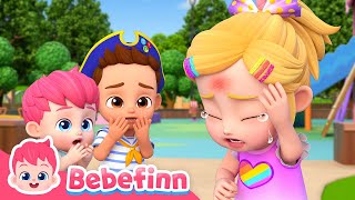 Ouch Bebefinn Got A Boo Boo  EP114  Boo Boo Song In The Park  Fun Nursery Rhymes for Kids [upl. by Aros]