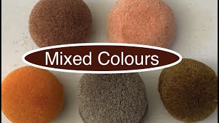 Flocking Mixing different colours of Nylon Flock Powder [upl. by Janelle]