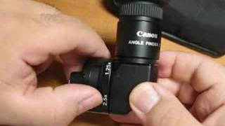 Canon Angle Finder C Review [upl. by Oira545]