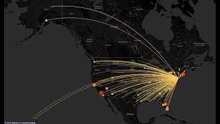 How to Create an Origin Destination Map in Tableau  Step By Step [upl. by Acino]