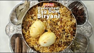 Hyderabadi Egg Dum Biryani  Biryani recipes [upl. by Eimmis]