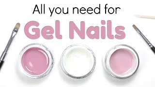 Hard Gel Nail Beginner Kit 💅 Products to get started [upl. by Theodore]