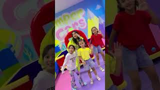 LEIKA DANCE BARENG DINAR QAIREEN amp KIRANA DI PLAYGROUND LAGU ROSE BRUNO APT leika viral shorts [upl. by Zailer]