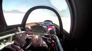 Speed Demon 426 mph Run  Cockpit View [upl. by Llevron215]