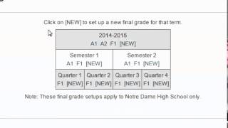 PowerSchool  Viewing the Reporting Terms [upl. by Yvor]