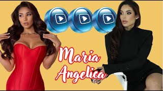 Maria Angelica ✔️ Gorgeous Plus Size Model  Curvy Model  Age  Wiki  measurement  Lifestyle [upl. by Rowell659]